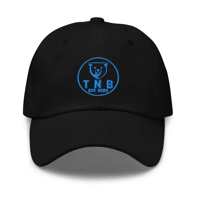 TNB Blue Angry Bear Dad Cap